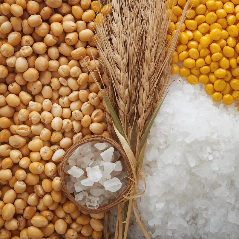 Soybeans, Corn (Maize), Wheat, Sugar (1)